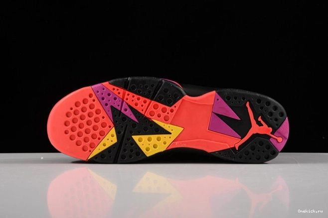 One Kick Black Retro 7 Air Patent 313358-006 Jordan 0802